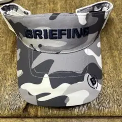 サンプル　BRIEFING 迷彩　サンバイザー　ブリーフィング　ネイビーメッシュ