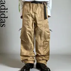 美品 adidas originals XLサイズ バギーナイロンカーゴパンツ