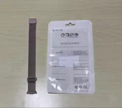 ファーウェイスマートウォッチfit用 ローズピンク メッシュバンド