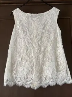 Bilitis dix-sept ans　リバーレースノースリーブ美品