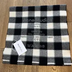 acne studios ストール マフラー チェック