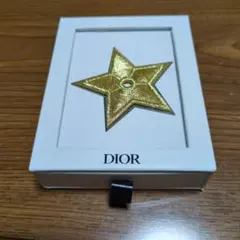新品未使用非売品Dior星型ブローチ