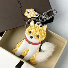 Louis Vuitton 犬型　キーホルダー　ルイヴィトン LOUIS VUITTON ルイヴィトン キーホルダー 犬チャーム 可愛い 犬