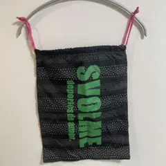 SVOLME ストライプ柄 バッグ 黒