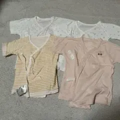 ベビー　短肌着4枚
