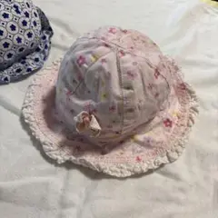 ベビー帽子　ピンク