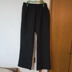 ブラック フレアスラックス Lサイズ