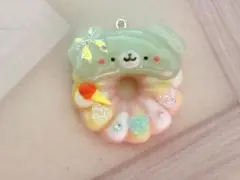 クマのドーナツ型チャーム