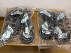 2台分　ゴムキャスター　ステンレスラック　25mm