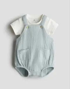 H&M ロンパース コットン2アイテムセット　55