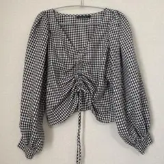 INGNI チェックブラウス　Mサイズ