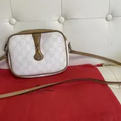 可愛い 良品 GUCCI オールド グッチ 2way ミニ ショルダー バッグ
