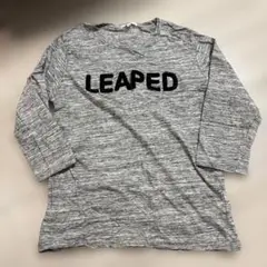 LEAPED 七分袖カットソー グレー　Mサイズ