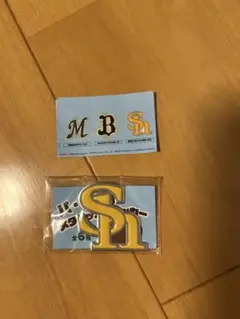 パリーグ　メタリックステッカー　ソフトバンク