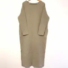 トゥデイフル ワンピース 長袖 カットオフ スリット/DZ4278