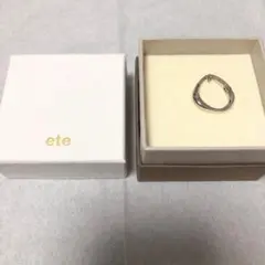 ete エテ ハグイヤリング(イヤーカフ)片方のみ
