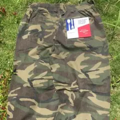 タグ付き新品　未使用　XL ウッドランドカモ　シェフパンツ