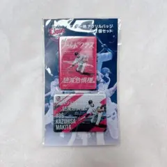 未使用品 ライオンズ アクリルバッジ 2個セット