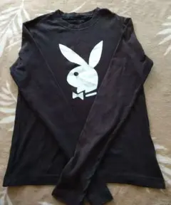 【レア海外古着】Playboy 長袖Tシャツ メイドインミャンマー