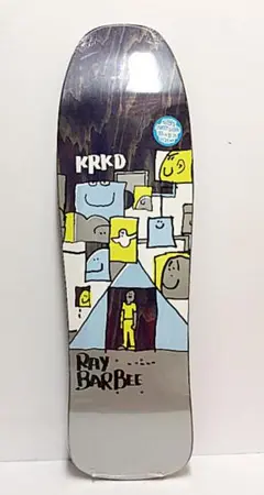 新品 希少 9.5インチ KROOKEDデッキ レイバービー海外正規品 男女兼用