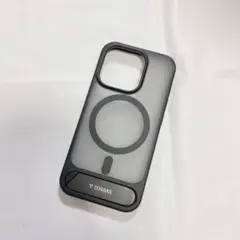 TORRAS iPhone 15 Pro 用 ケース マグネット搭載 ブラック