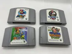 【中古・動作確認済】ニンテンドー64ソフト 4本セット③【ソフトのみ】