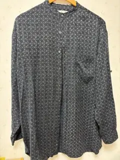 ペリーエリス　PERRY ELLIS レーヨンシャツ　メンズ　Mサイズ　古着