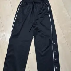 WEGO ブラックパンツ サイドライン　未着用