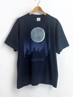 90sUSA製≪Liberty Graphics≫月夜地球グラフィックTシャツ