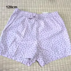 H&M　120cm 小花柄　短パン