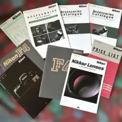 ニコンカタログまとめて9冊