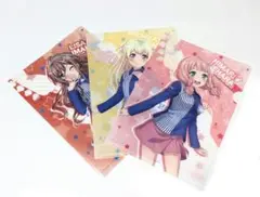 バンドリ！ガールズバンドパーティ！クリアファイル3枚セット