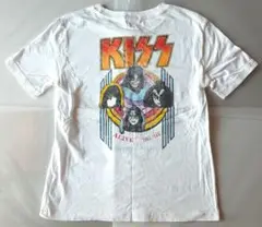 Tシャツ　KISS　バンドティー　バックプリント