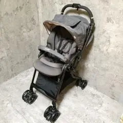 Combi コンビ　スゴカルα4キャス　コンパクトエッグショックHT グレー