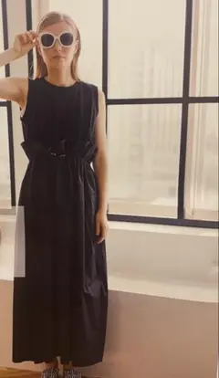 【再値下げ】cen. ドッキングサマーワンピース BLACK