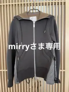 sacai Sponge Sweat x MA-1 Hoodie