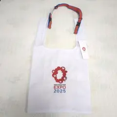 大阪関西万博　ミャクミャク 刺繍ロゴ2wayバッグ　斜め掛け