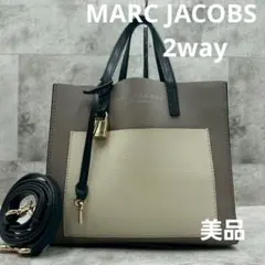美品 マークジェイコブス トートバッグ 2way ミニ グラインド ショルダー