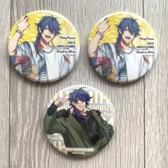 ◆ヒプノシスマイク 有栖川帝統 ◆缶バッジ 3点セット◆
