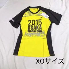 【新品・未使用】大阪マラソン2015公式Tシャツ（MIZUNO製）
