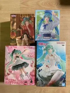 未開封 初音ミク フィギュア 4体セット Luminasta AMP ぬーすと