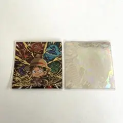 ワンピース大海賊ウエハース モンキー・D・ルフィ シール 2枚セット