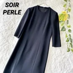 東京ソワール ソワールペルル♥ブラックフォーマル 喪服 礼服 ワンピース ロング