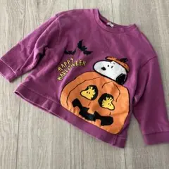 スヌーピー ハロウィン トレーナー 100cm