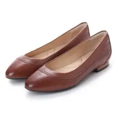美品Clarks ブラウン フラットシューズ