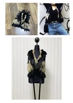 GRACE CONTINENTAL グレースコンチネンタル ファー ベスト ジレ