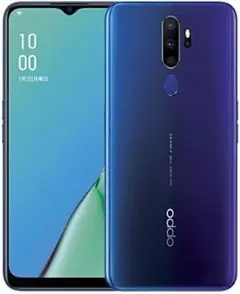OPPO A5 2020 ブルー アンドロイドスマートフォン