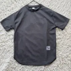 メンズ　半袖Tシャツ　スポーツウェア　M グレー　美品　メッシュワッフル