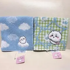 ちいかわ　ハンカチ　タオル　タオル美術館　くも　くま