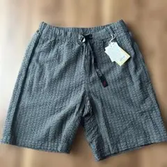 新品 定価11000円 グラミチ シアサッカーショートパンツ M グレー